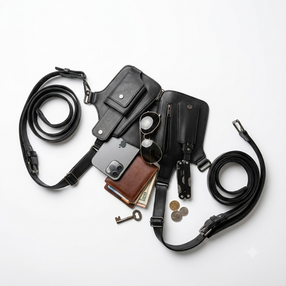 GhostRig — Dual Pouch Chest Sling for Men