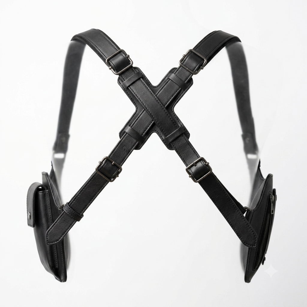 GhostRig — Dual Pouch Chest Sling for Men