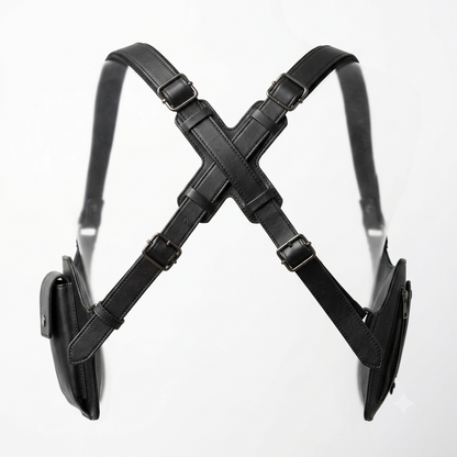 GhostRig — Dual Pouch Chest Sling for Men